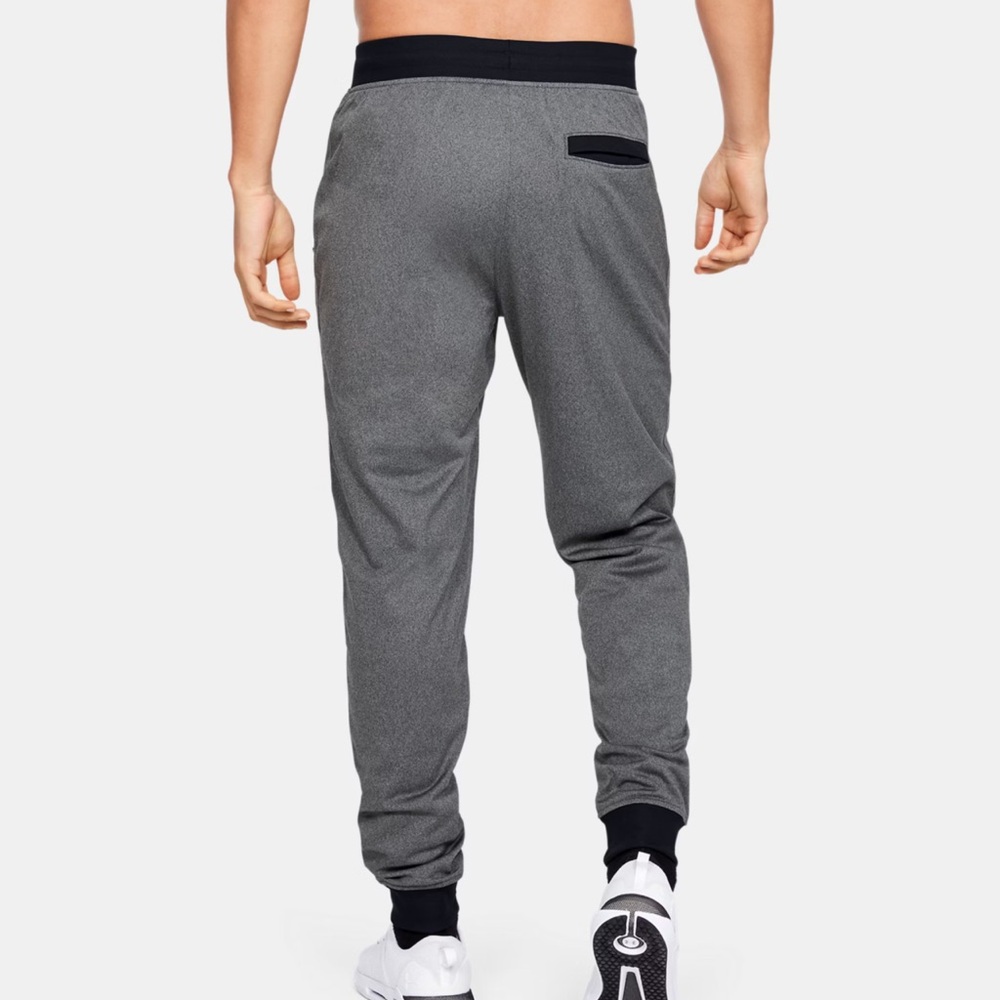 Under Armour Men's Gray Jogger Pants - Picture 4 of 7